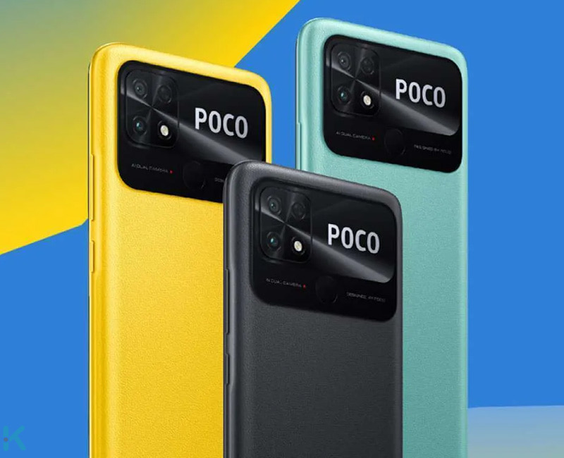 گوشی موبایل شیائومی مدل Redmie Poco C40 با کارت حافظه 64 گیگابایت و 6 گیگابایت رم