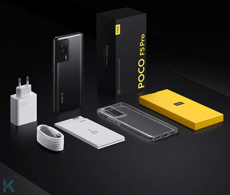 گوشی موبایل شیائومی مدل Poco F5 Pro دو سیم کارت ظرفیت 256 گیگابایت و رم 12 گیگابایت